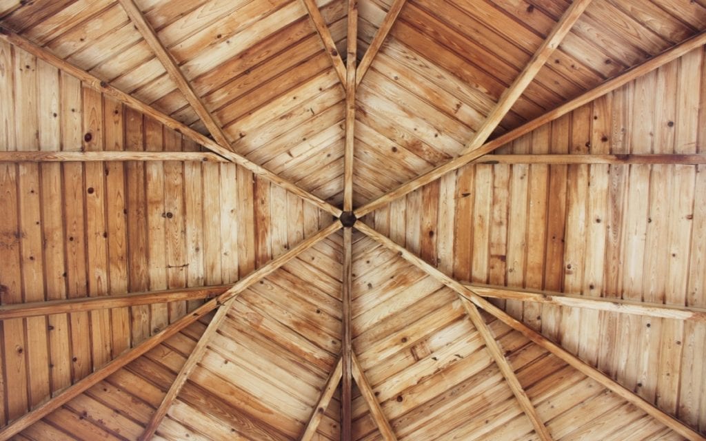 tejados de madera