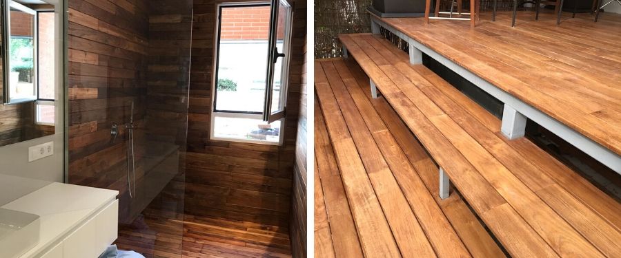 suelos de madera de exterior