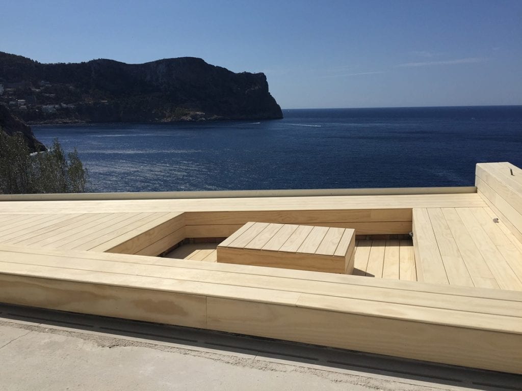 Madera acetilada DECKING Madera acetilada DECKING