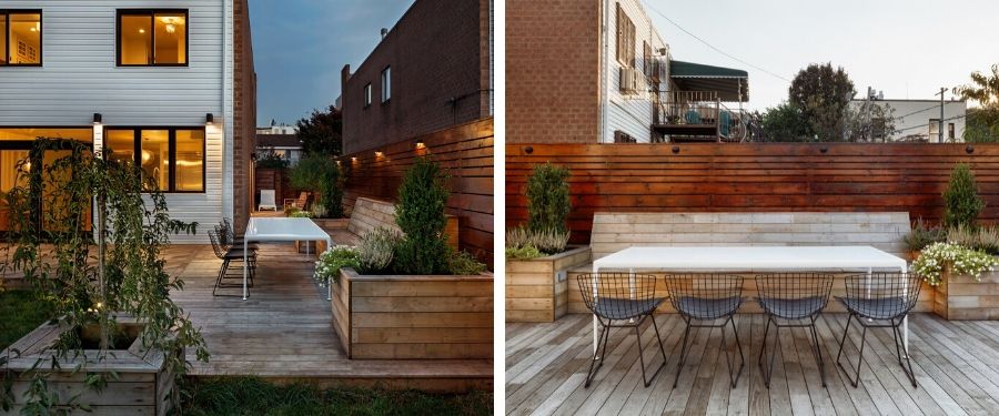 decking de madera de castaño decking de madera de castaño