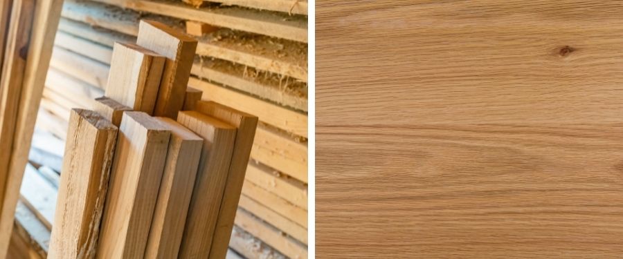 Qué usos tiene la madera de roble