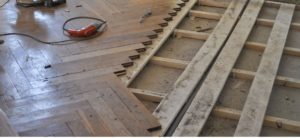 tipo de instalación de suelos de madera flotante