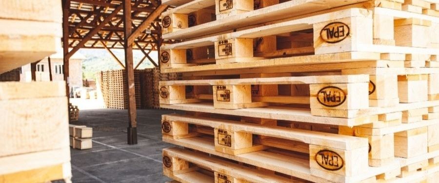 embalaje de madera industrial