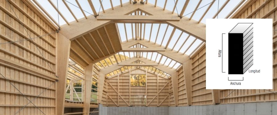 Qué es la madera laminada encolada BSH