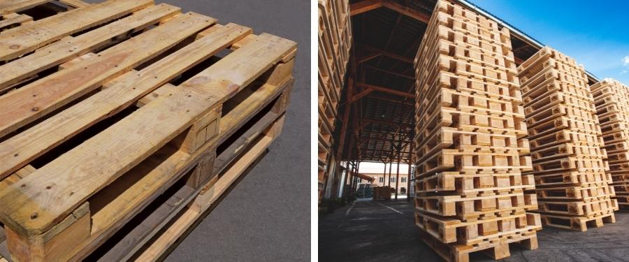 Embalajes de madera para exportación y transporte