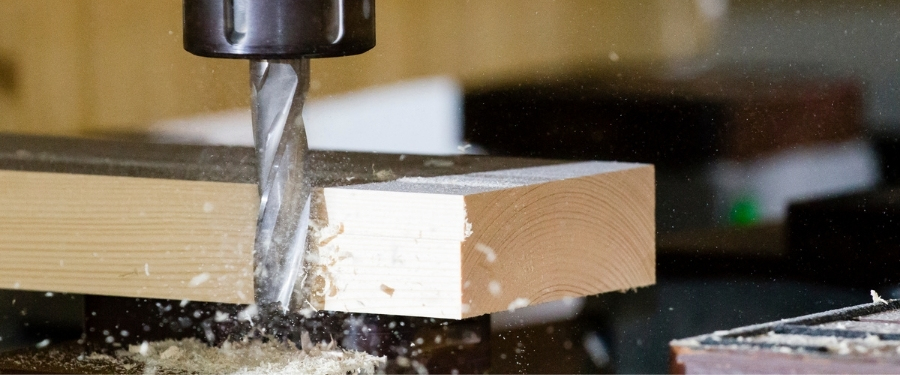 Estructuras de madera fabricadas mediante CNC