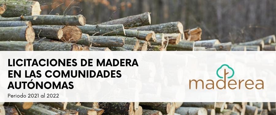 Las comunidades autonomas que mas volumen de madera han subastado