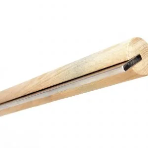 pasamano de madera con canal