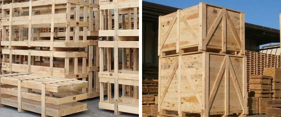 Fabricantes y proveedores de embalajes de madera