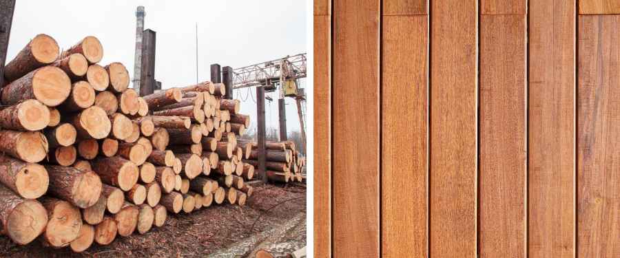 Aserraderos de madera de teca