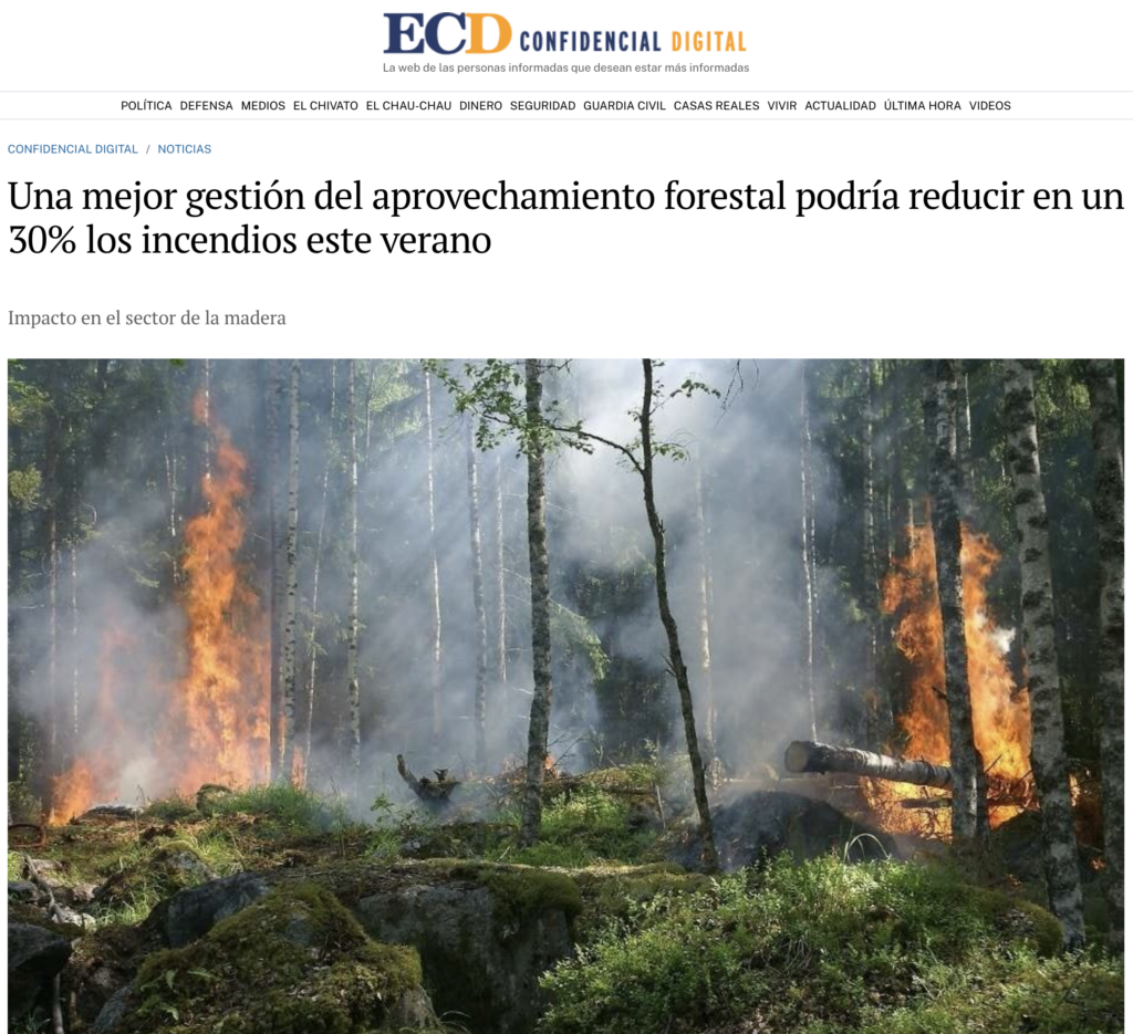 gestión del aprovechamiento forestal