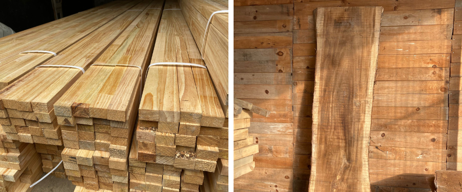 Aserraderos de madera de pino