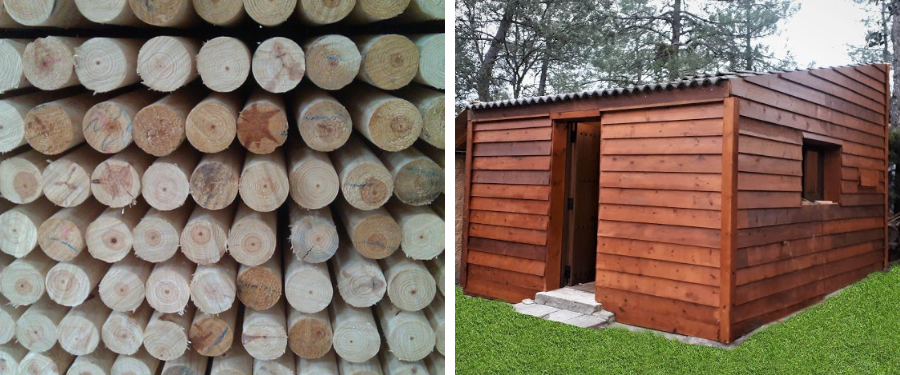Proveedores de madera de pino silvestre