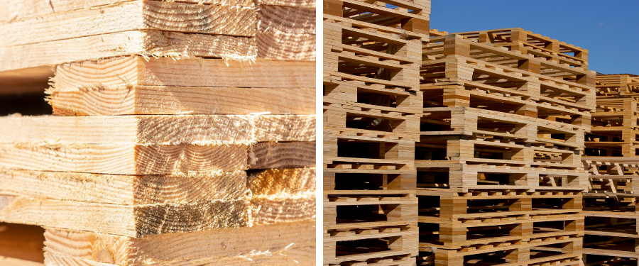 Cómo elegir la mejor madera para palets