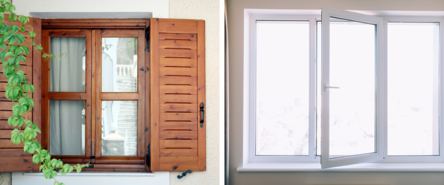 Ventanas de madera
