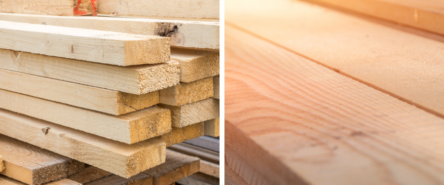 Proveedores de madera aserrada de pino