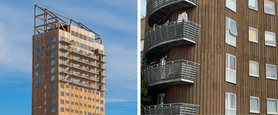 edificaciones con madera