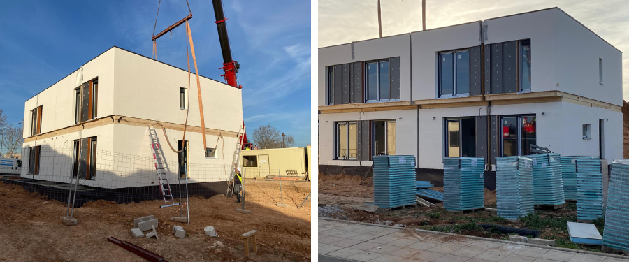 Construcción can madera