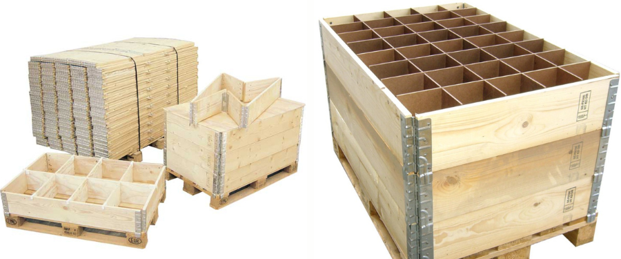 Proveedor de palots de madera certificado en España