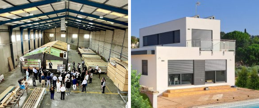 Construcción modular con madera