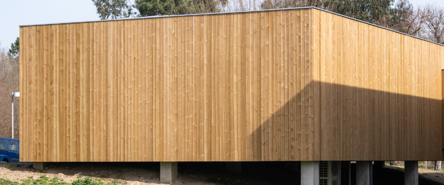 Revestimiento exterior de madera