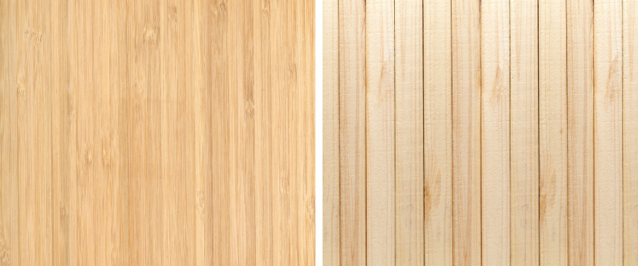 Suelo de madera de pino