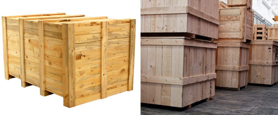 Embalajes de madera certificados para exportación