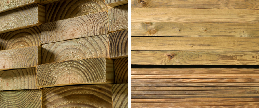 Proveedores de madera tratada en España