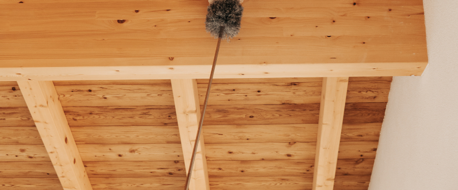 Vigas de madera de pino