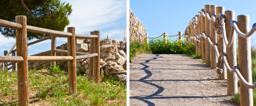 ¿Son seguros los postes de madera tratada para exteriores?