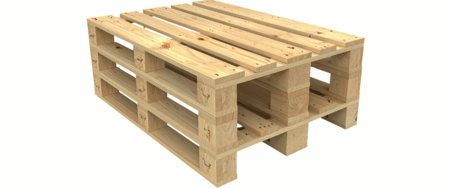 Madera para logistica