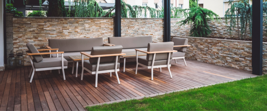 4 Tarimas de madera ideales para exteriores