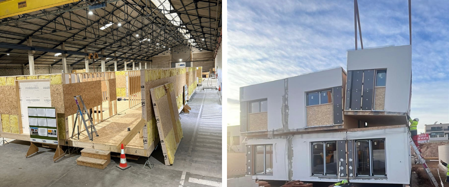 Construcción industrializada con madera