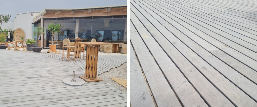 Decking de madera Siero Lam