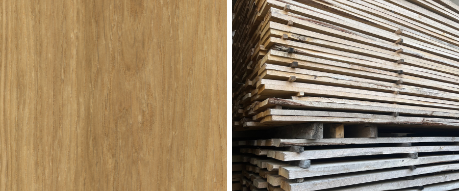 Guía sobre tablones de madera de roble para proyectos de arquitectura