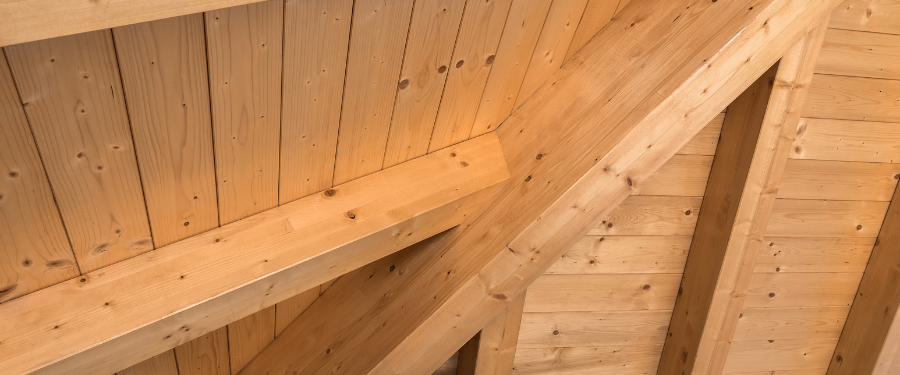 Madera laminada de abeto estructural
